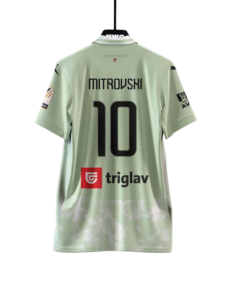 Dimitar Mitrovski NK Olimpija Ljubljana jersey