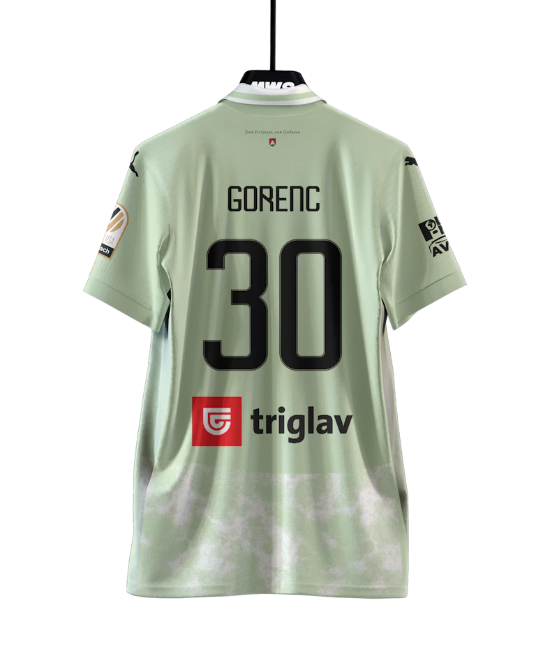Jan Gorenc NK Olimpija Ljubljana jersey