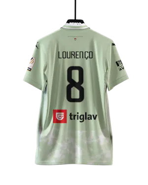 NK Olimpija Ljubljana-Trikot von Bruno Miguel Ponces Lourenço