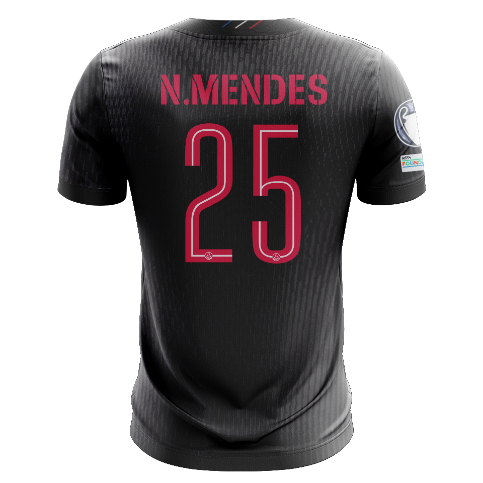 Nuno Mendes Paris Saint-Germain shirt
