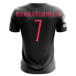 Khvicha Kvaratskhelia Paris Saint-Germain shirt