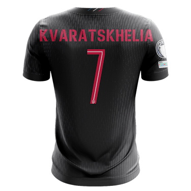 Khvicha Kvaratskhelia Paris Saint-Germain shirt