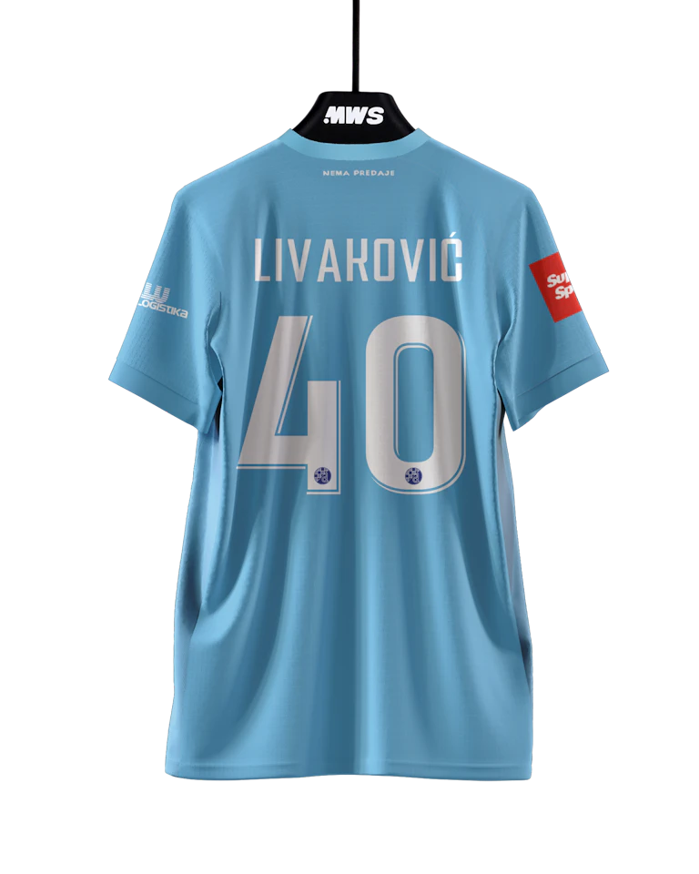 Dinamo Zagreb 팀의 Dominik Livaković 셔츠