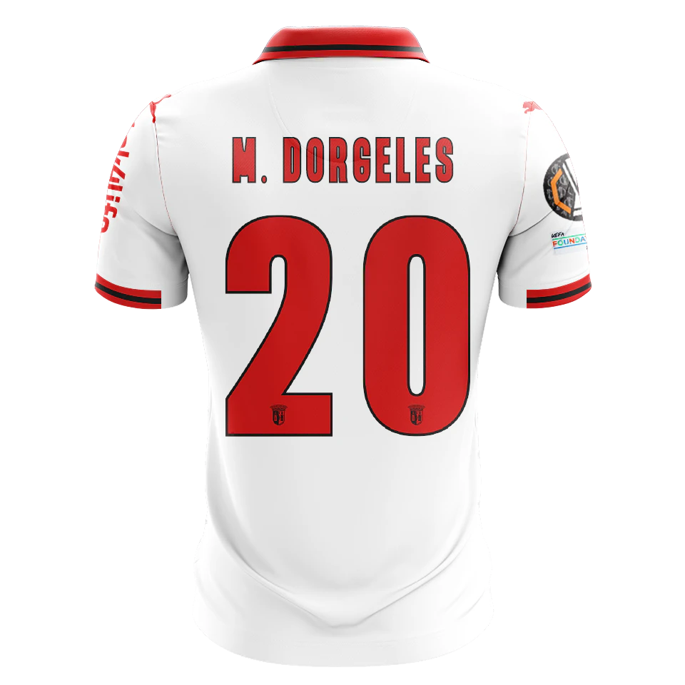 Maglia di Mario Dorgeles (SC Braga)