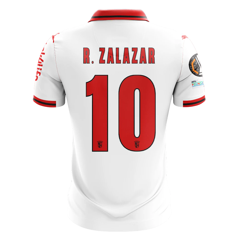 SC Braga-Trikot von Rodrigo Zalazar