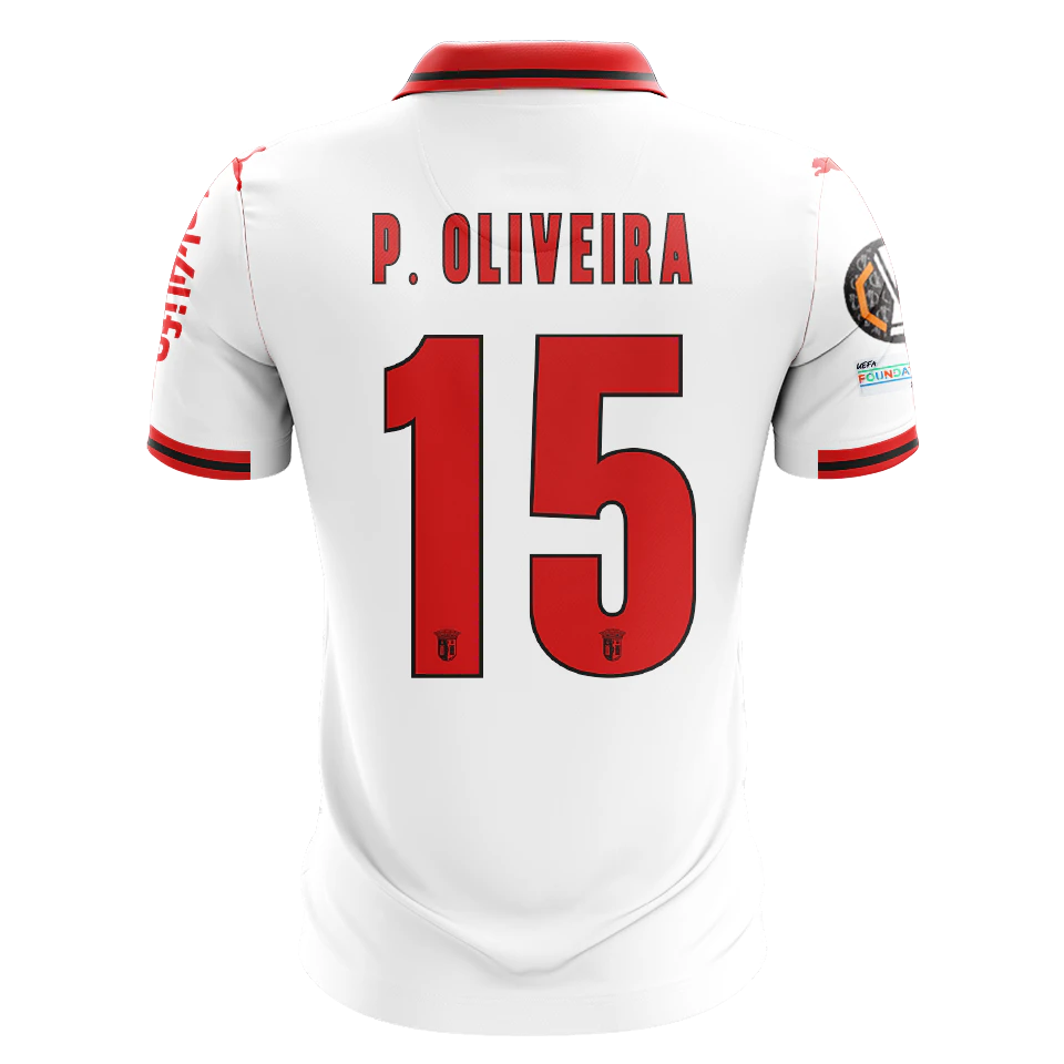 Paulo Oliveira SC Braga camisa.