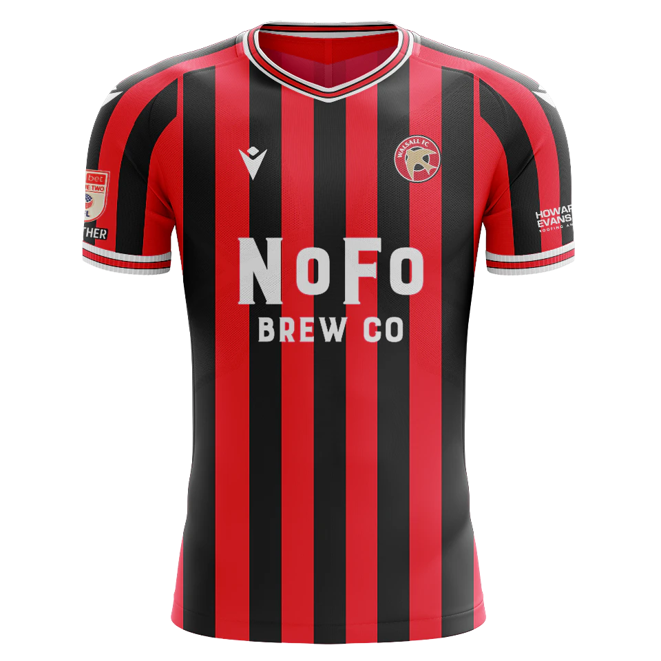 Charlie Lakin Walsall jersey