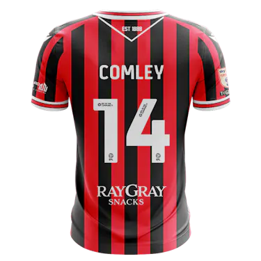 Brandon Comley Walsall camisa.