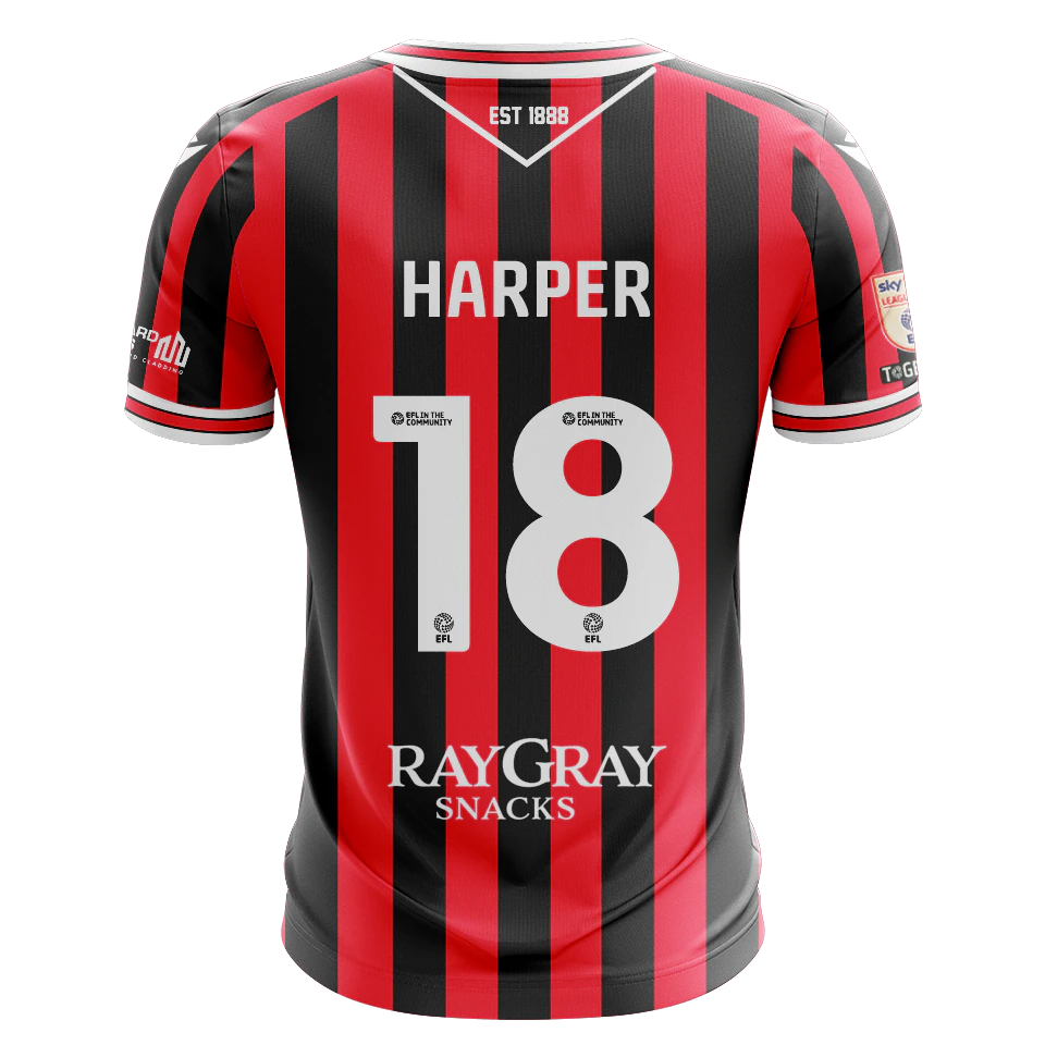 Walsall-Trikot von V. Harper