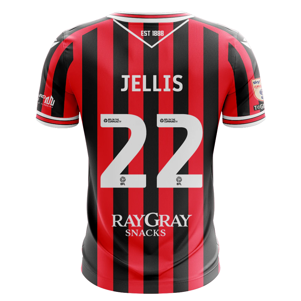 Jamie Jellis Walsall shirt