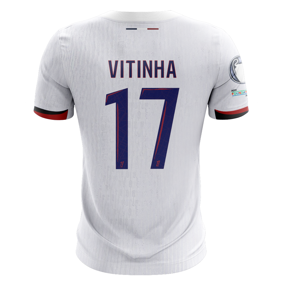Vitinha | Athletic Club - Paris Saint-Germain | MatchWornShirt