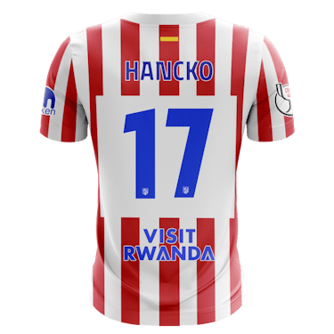 Dávid Hancko Atlético de Madrid shirt