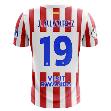 Julián Alvarez Atlético de Madrid shirt