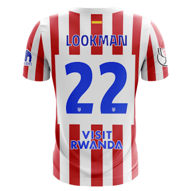 Ademola Lookman Atlético de Madrid shirt