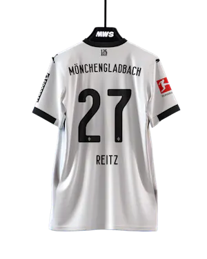 来自Borussia Mönchengladbach的Rocco Reitz球衣