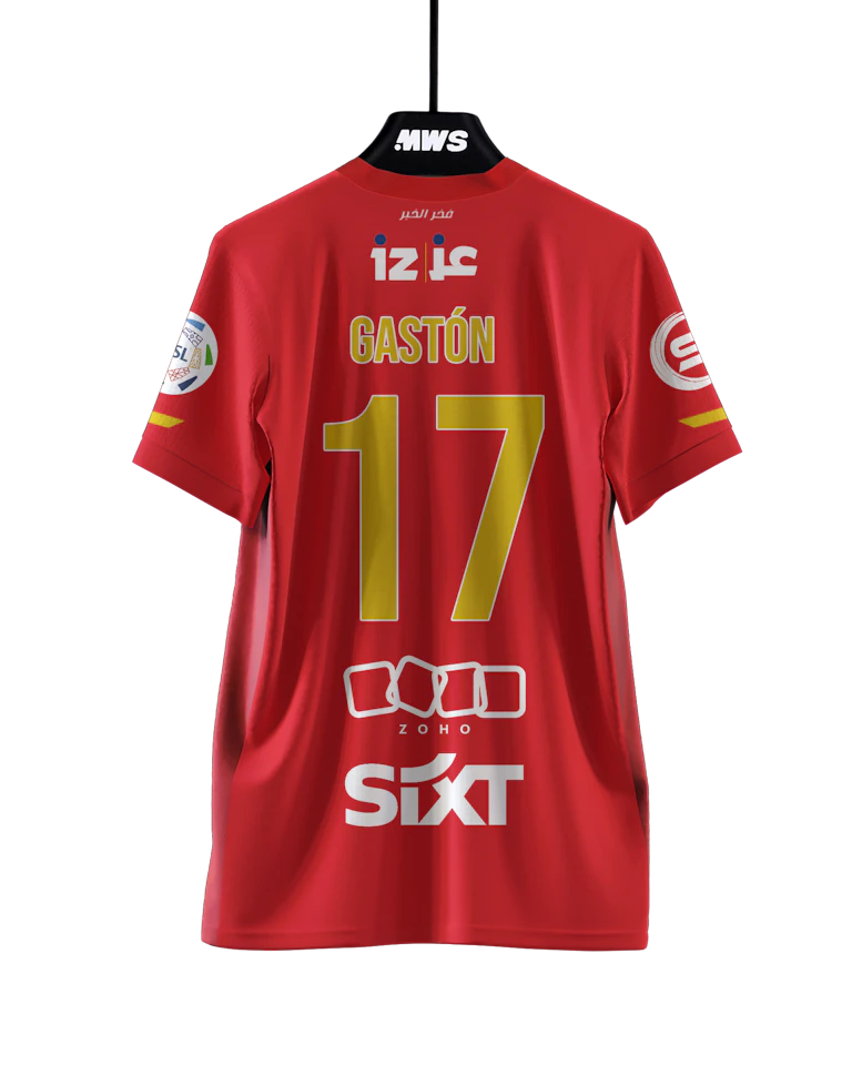 Pedro Gastón Álvarez Sosa Al Qadsiah camisa.