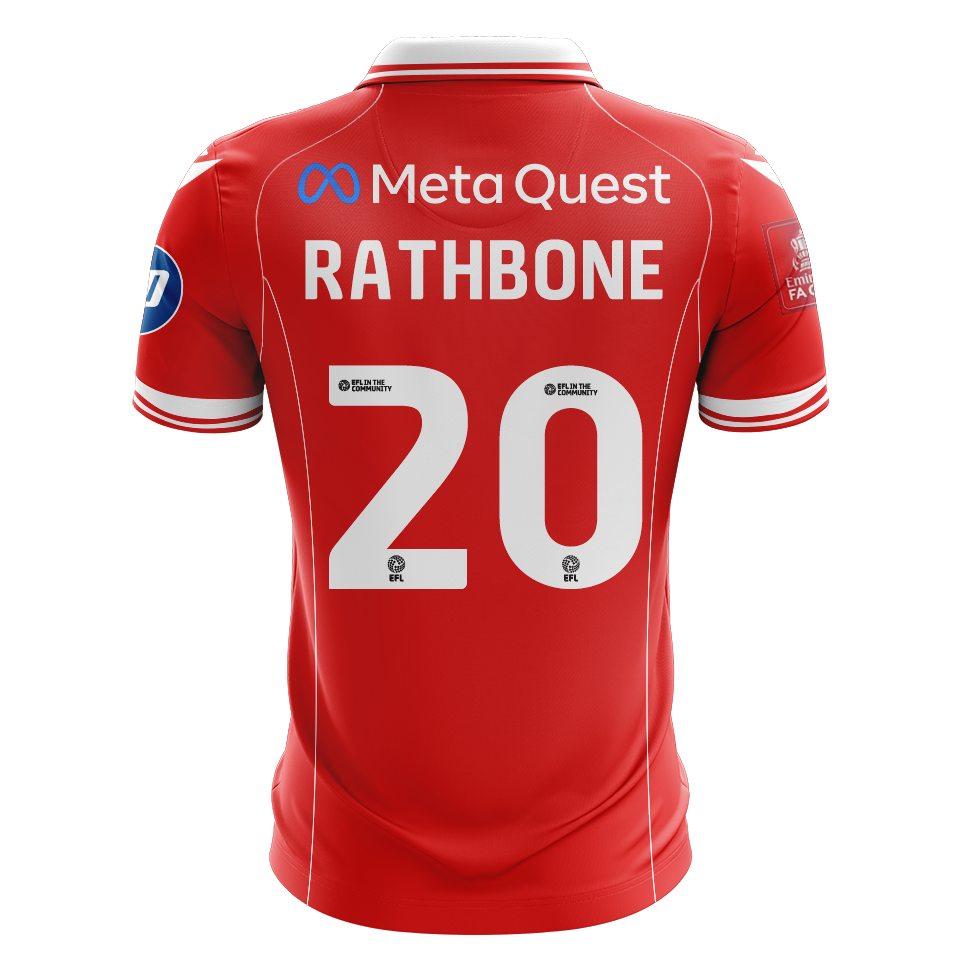 Oliver Rathbone | Wrexham A.F.C. - Ipswich Town | MatchWornShirt