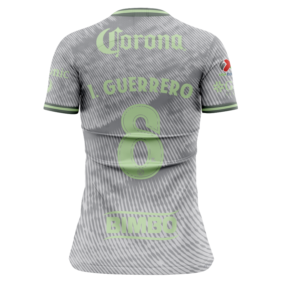 Club América Women 팀의 Irene Guerrero 셔츠