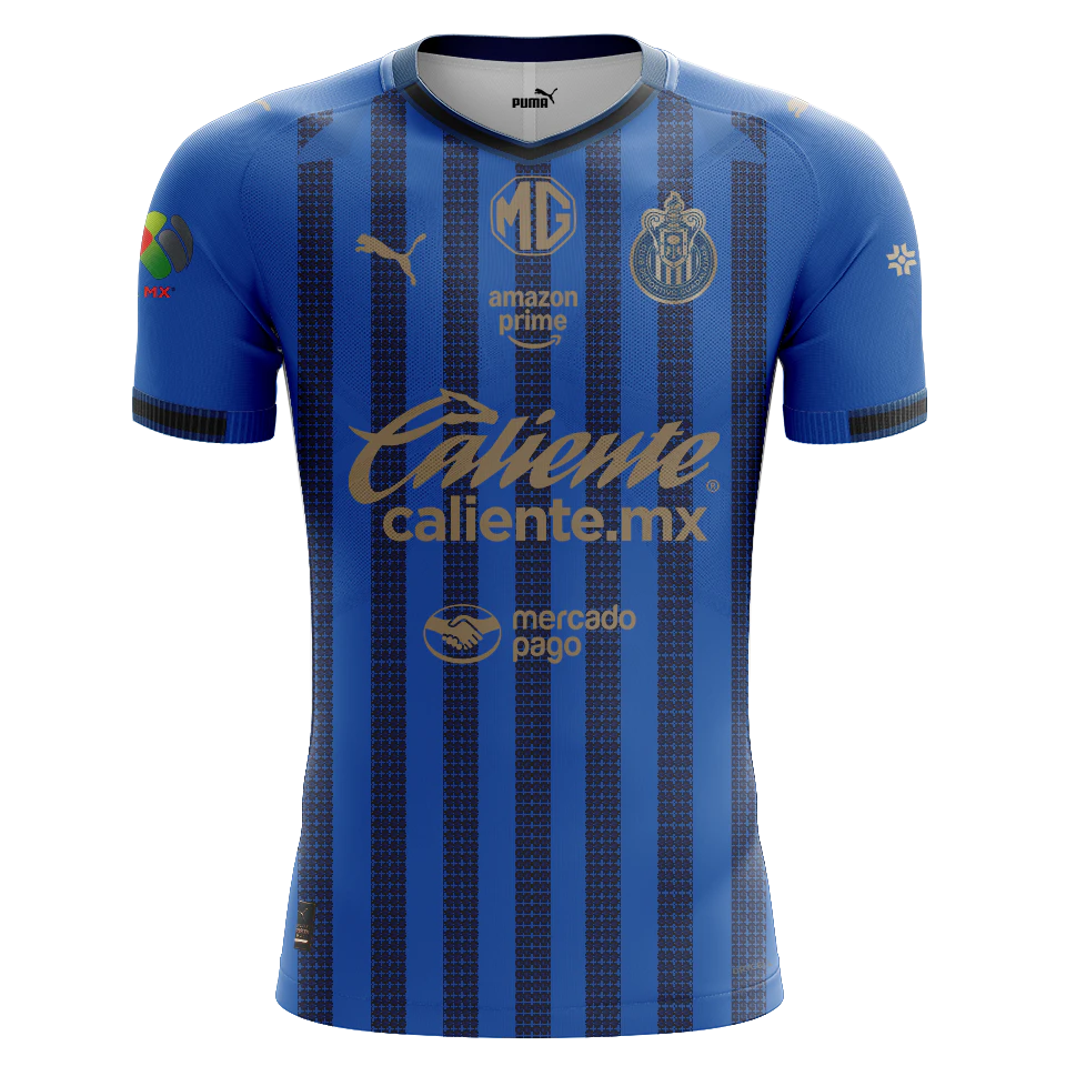来自Chivas Guadalajara的Roberto Carlos Alvarado Hernández球衣