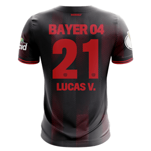 Bayer Leverkusen-Trikot von Lucas Vázquez