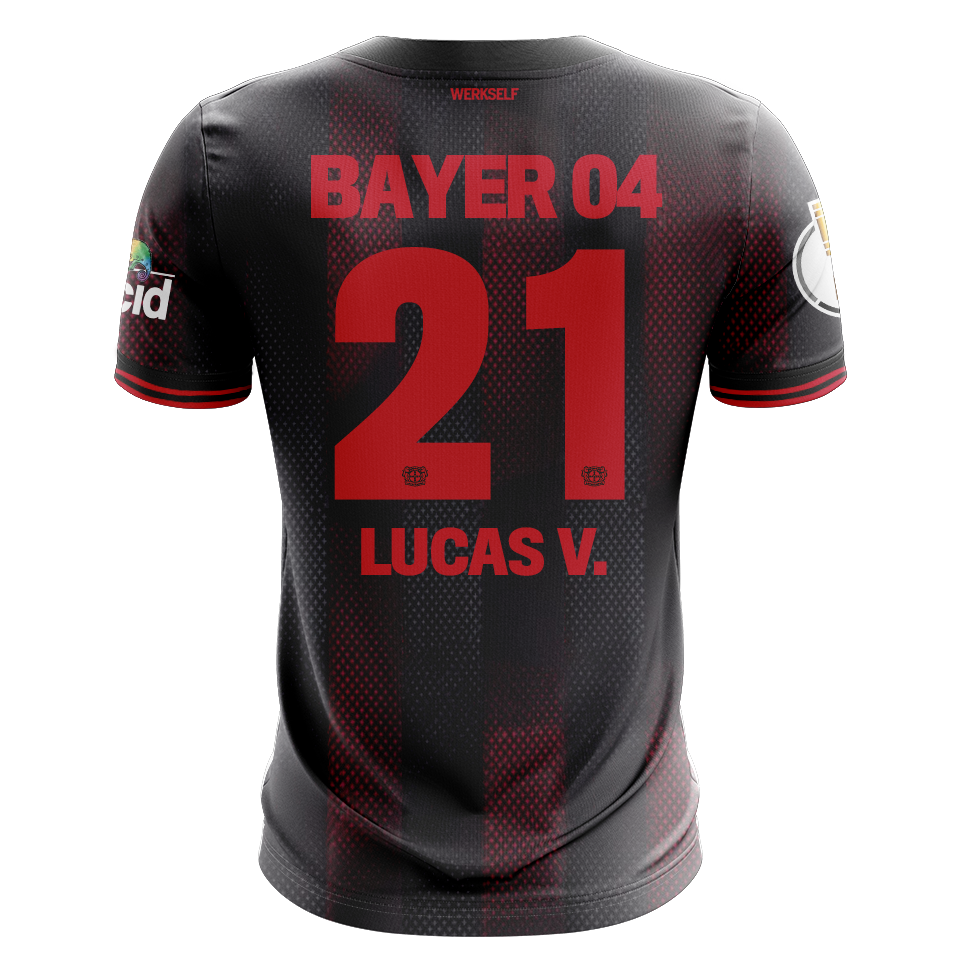 Bayer Leverkusen-Trikot von Lucas Vázquez