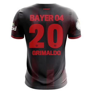 Alejandro Grimaldo Bayer Leverkusen のシャツ
