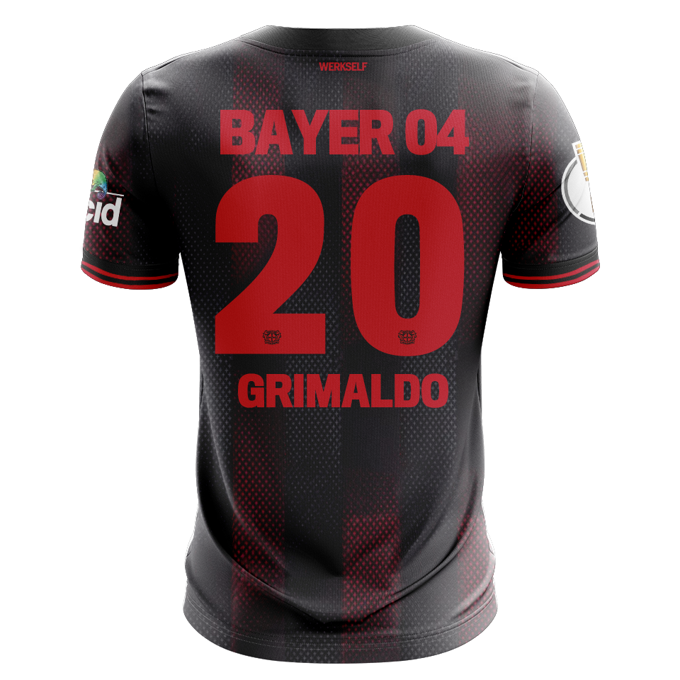 Alejandro Grimaldo Bayer Leverkusen のシャツ