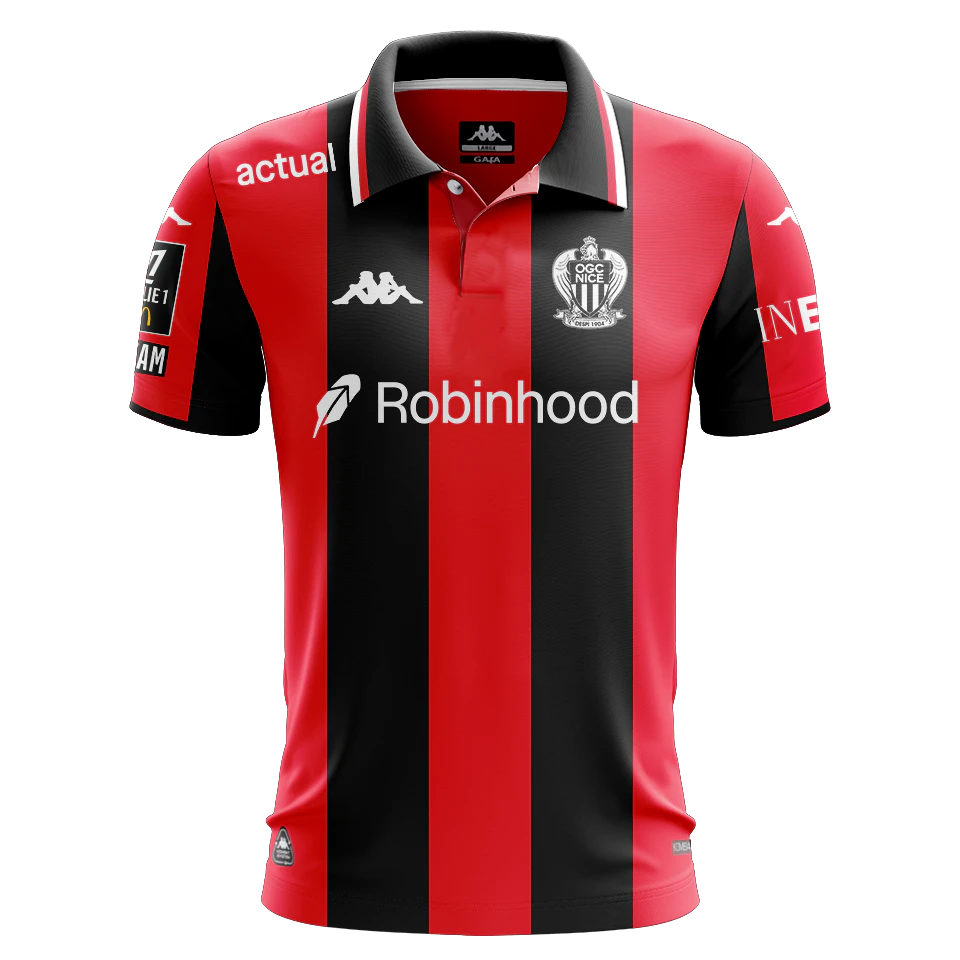 Kaïl Boudache OGC Nice shirt