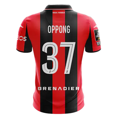 Kojo Peprah Oppong OGC Nice のシャツ