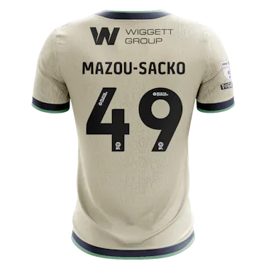 来自Millwall的Derek Mazou-Sacko球衣