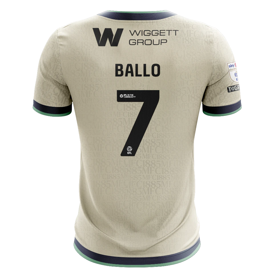 来自Millwall的Thierno Ballo球衣