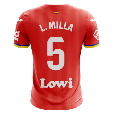 Maglia di Luis Milla Manzanares (Getafe CF)