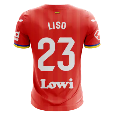 Adrian Liso Lahoz Getafe CF shirt