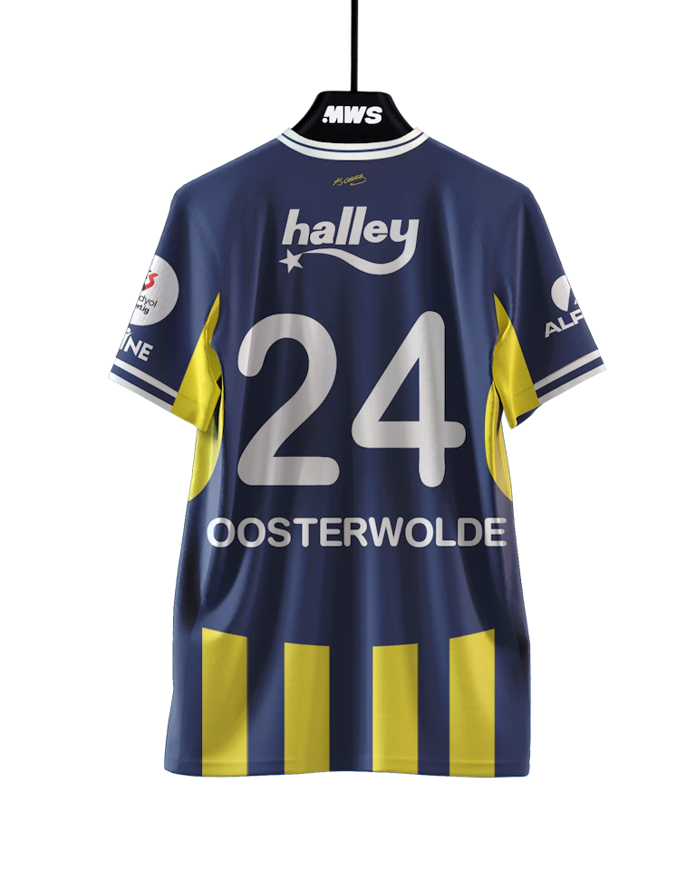 来自Fenerbahçe的Jayden Oosterwolde球衣
