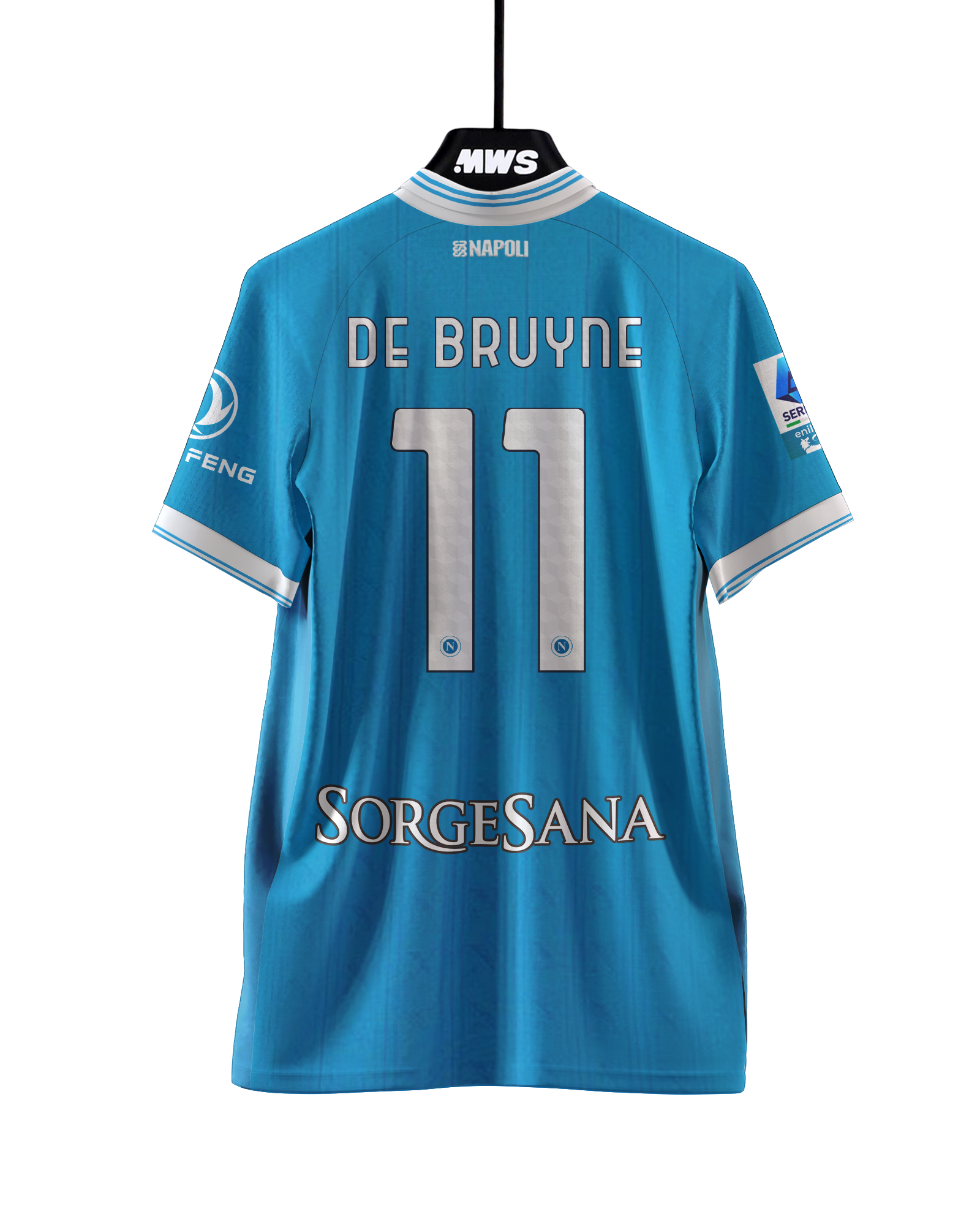ナポリ DE BRUYNE 11 シャツ De - Napoli NO. 11!!! Etsy