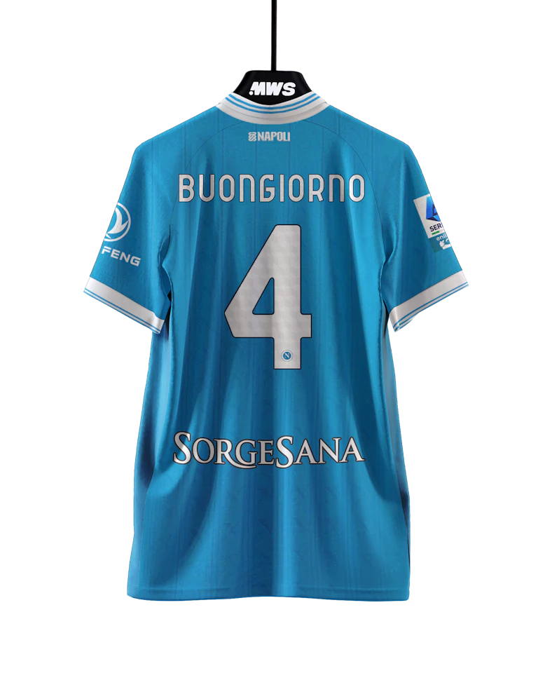 来自SSC Napoli的Alessandro Buongiorno球衣