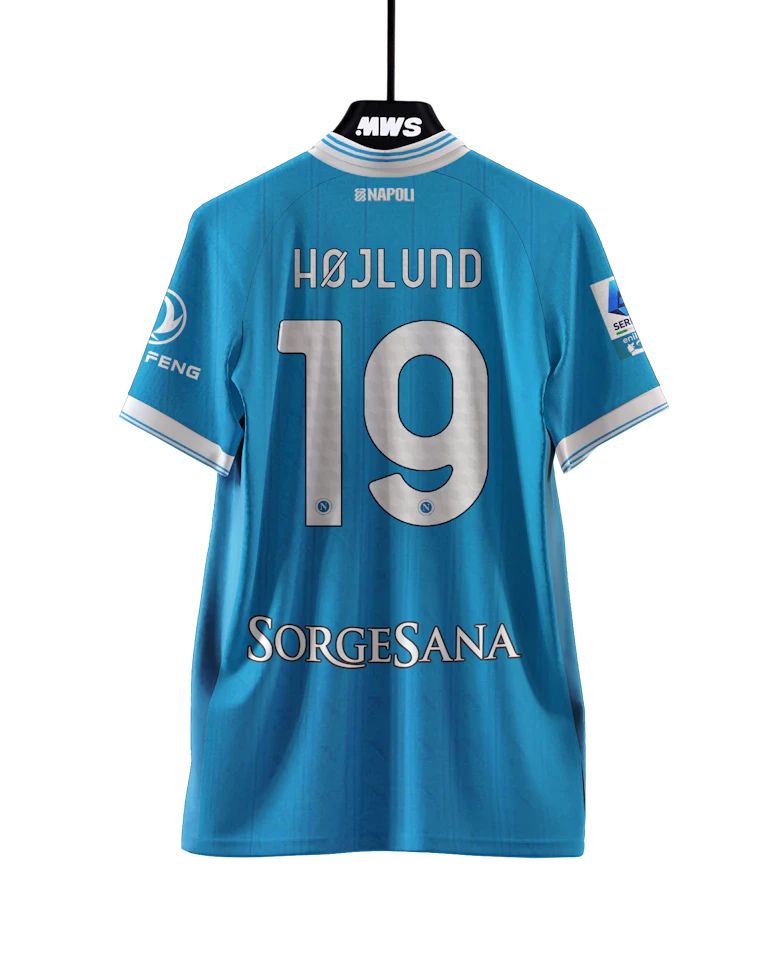 来自SSC Napoli的Rasmus Højlund球衣