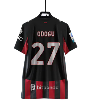 David Odogu AC Milan jersey