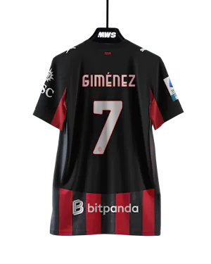 Maillot de Santiago Giménez (AC Milan)