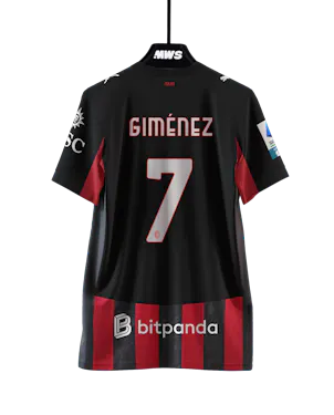 Camisola de Santiago Tomás Giménez, AC Milan