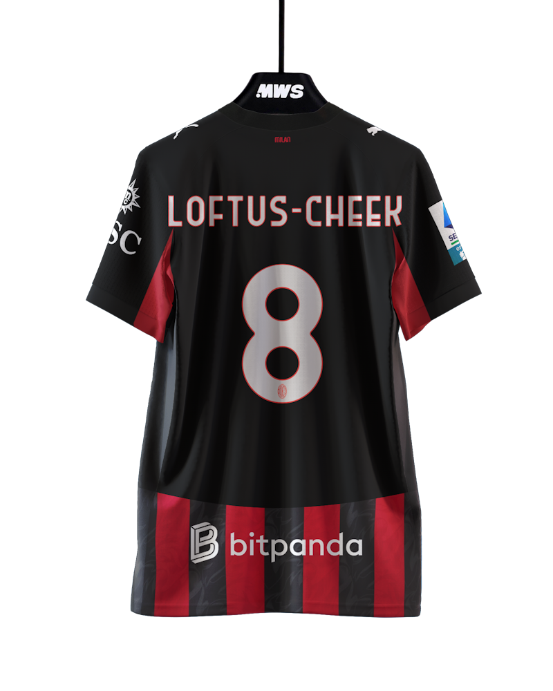 Ruben Loftus-Cheek | AC Milan - Udinese Calcio | MatchWornShirt
