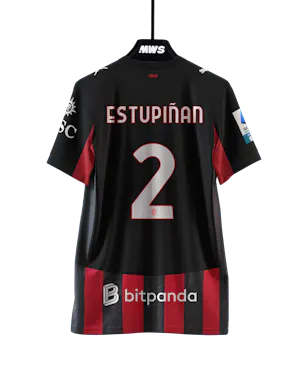 AC Milan-Trikot von Pervis Estupiñán