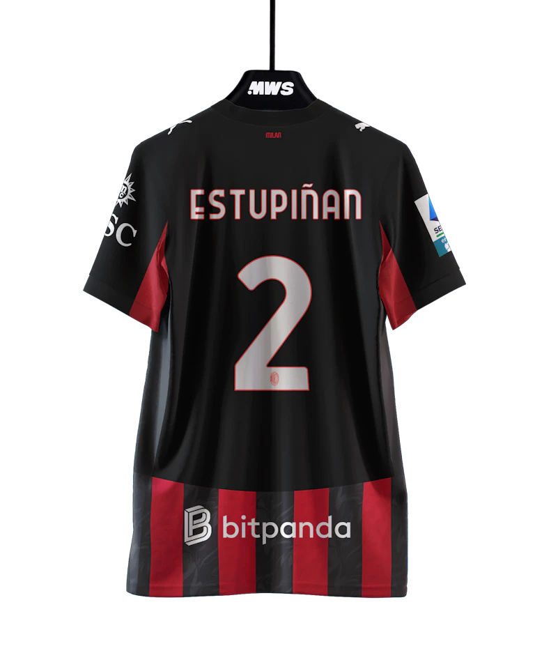 Pervis Estupiñán AC Milan のシャツ