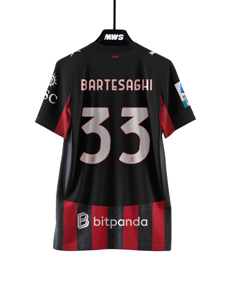 Maillot de Davide Bartesaghi (AC Milan)
