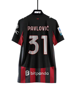 来自AC Milan的Strahinja Pavlović球衣