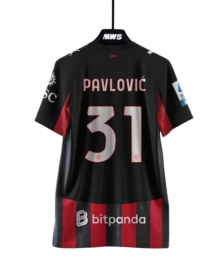 来自AC Milan的Strahinja Pavlović球衣