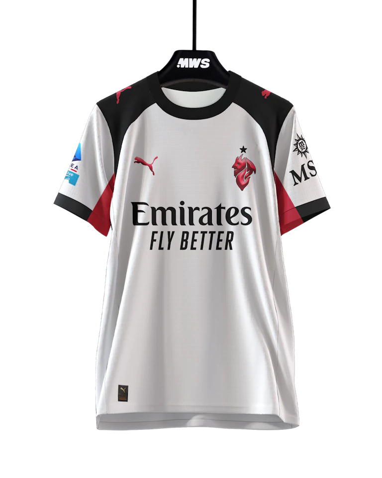 Luka Modrić AC Milan shirt