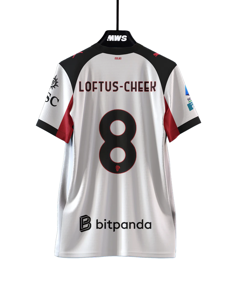 ACミラン ロフタスチーク ユニフォーム Ruben Loftus-Cheek | Genoa CFC - AC Milan | MatchWornShirt