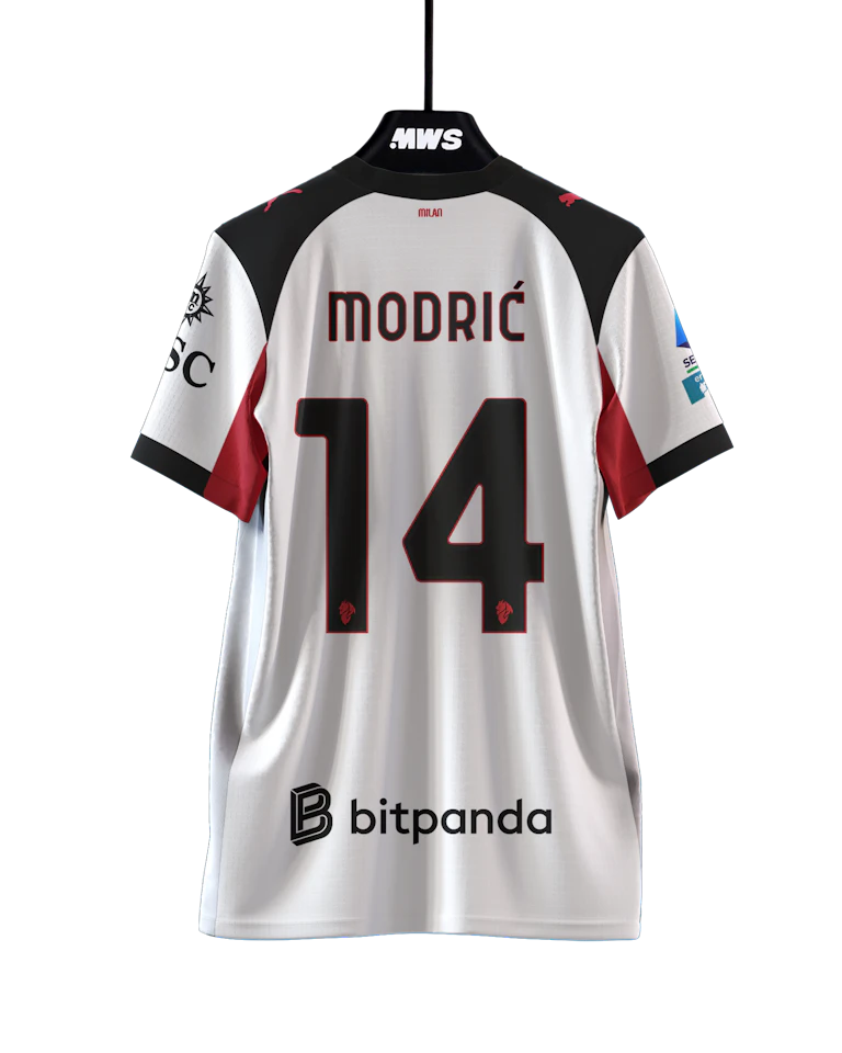Luka Modrić AC Milan shirt