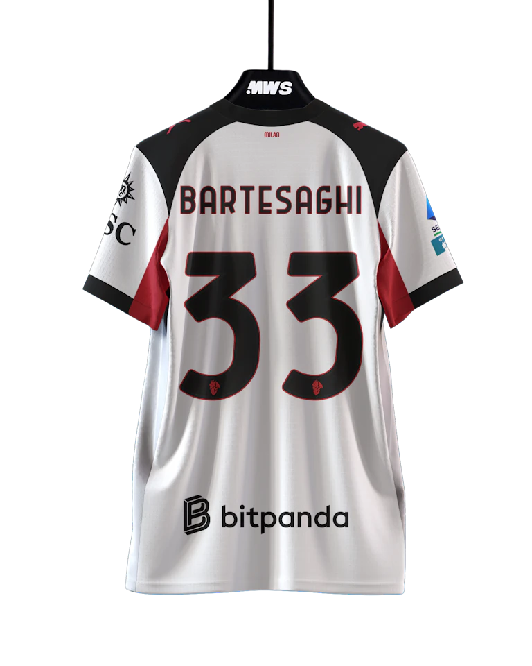 Davide Bartesaghi AC Milan jersey